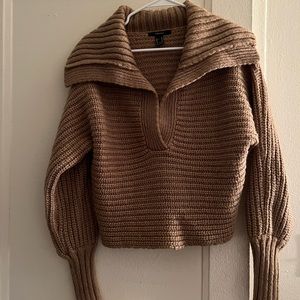 Forever 21 knit crop sweater